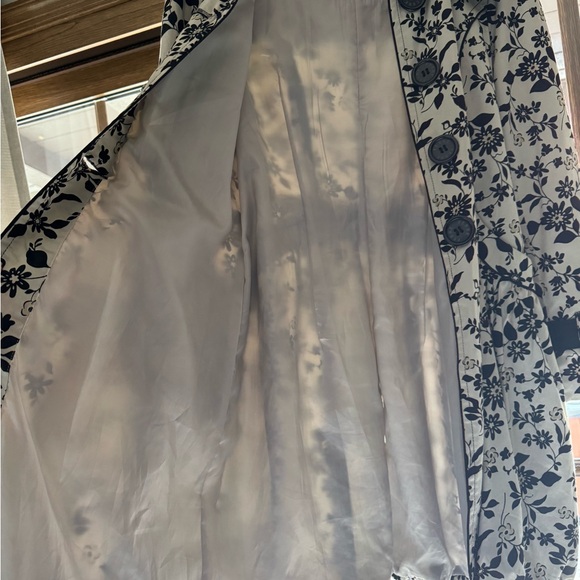 Gianfranco Ferre Jeans Floral Trench Coat - Picture 6 of 11